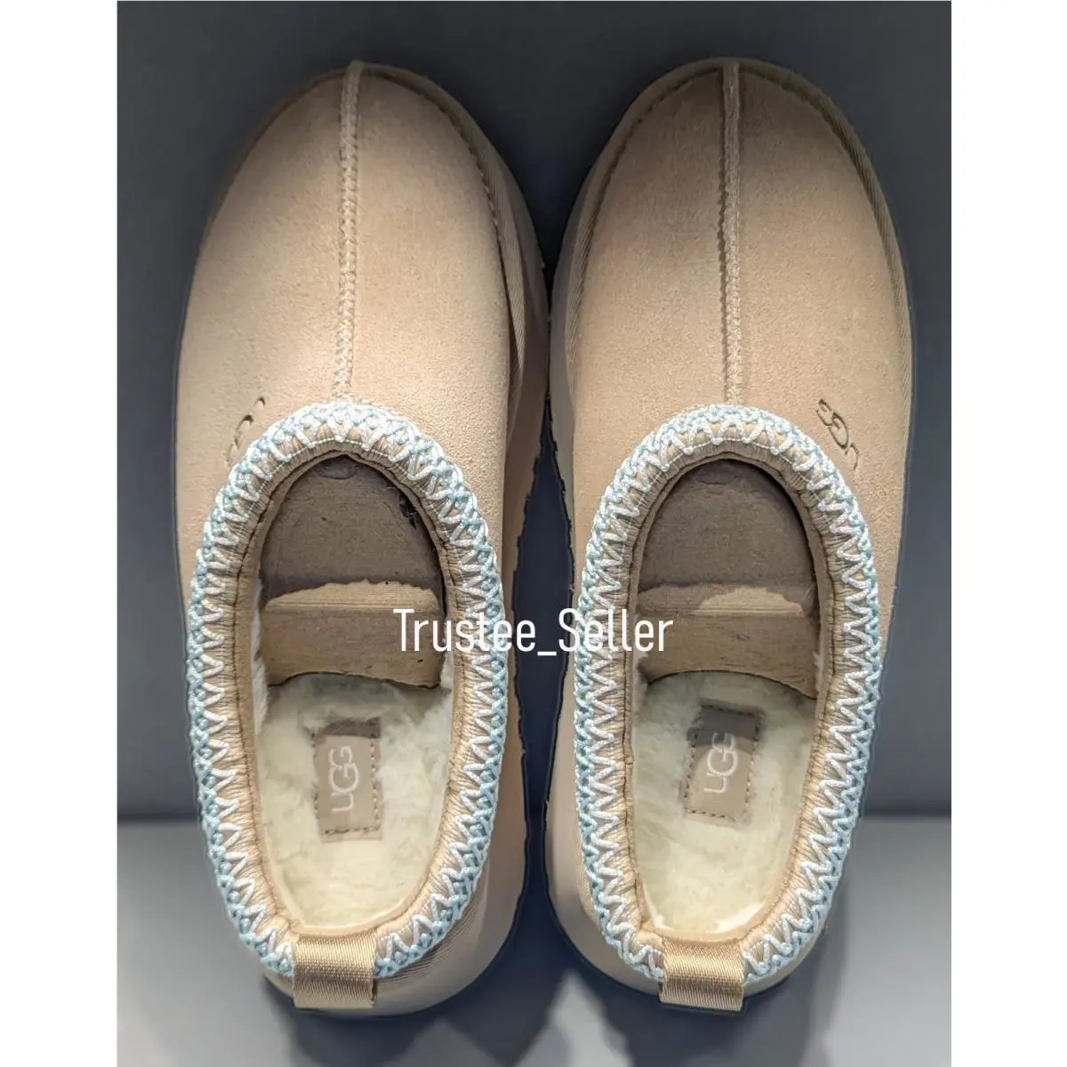 UGG shoes - UGG Tazz II Platform Slippers - Beige 2