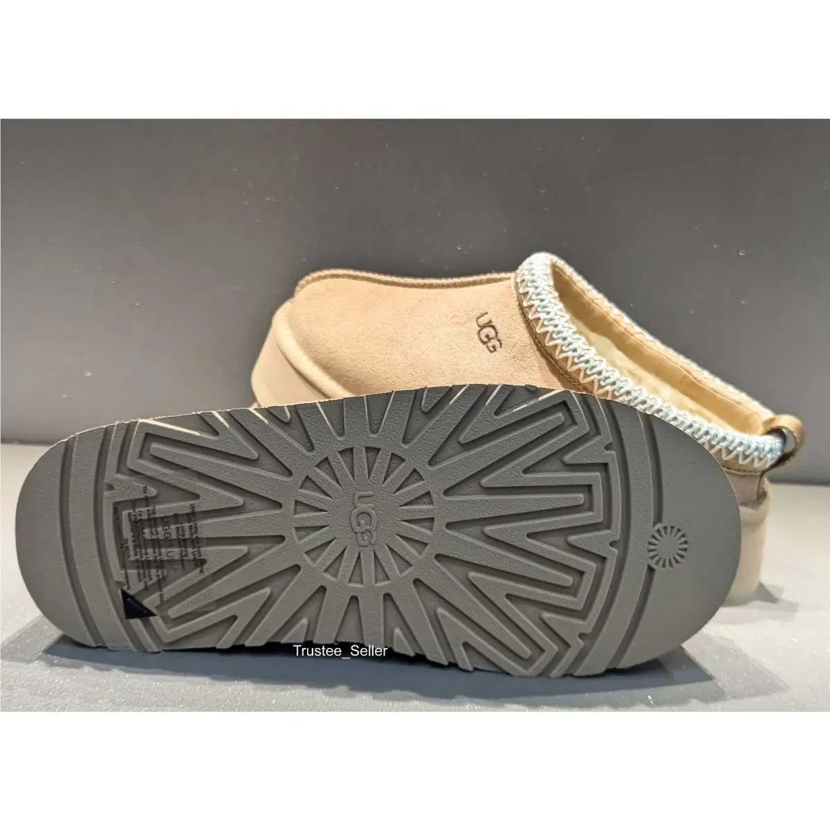 UGG shoes - UGG Tazz II Platform Slippers - Beige 3