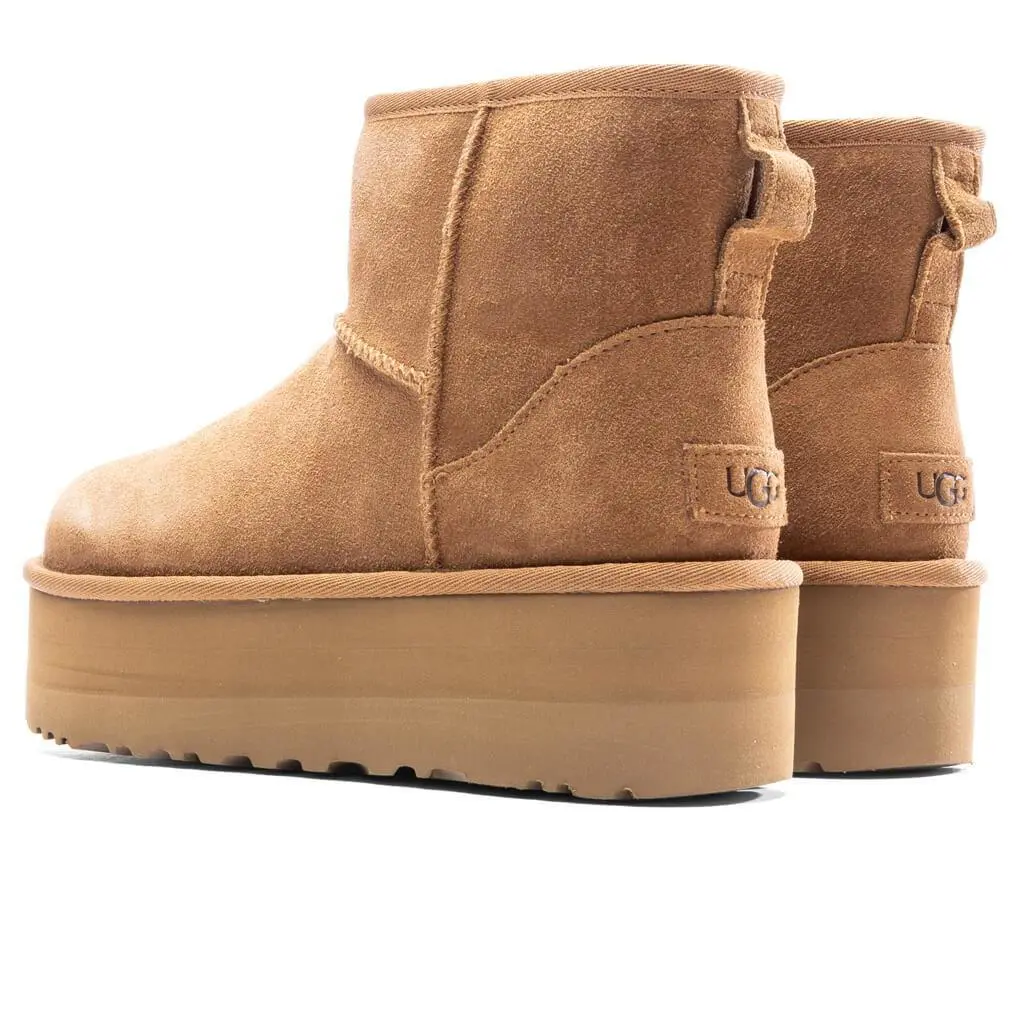 UGG shoes - UGG Women`s Classic Mini Platform - 1134991 - Chestnut 0