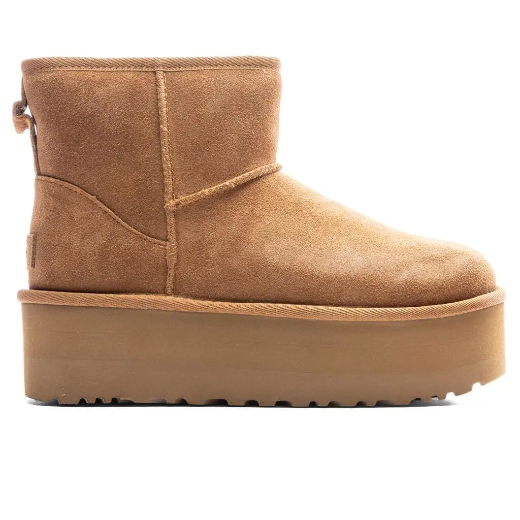 UGG shoes - UGG Women`s Classic Mini Platform - 1134991 - Chestnut 2