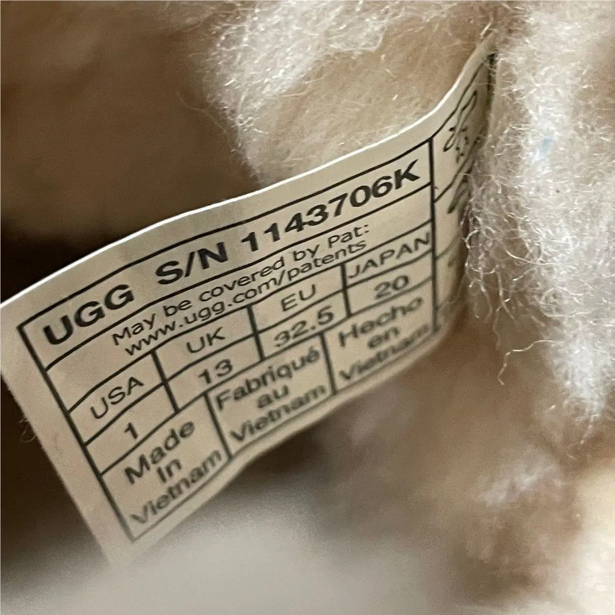 UGG shoes - vs-176023 - vs-176023 - Beige (UPC: 196565648365) 1