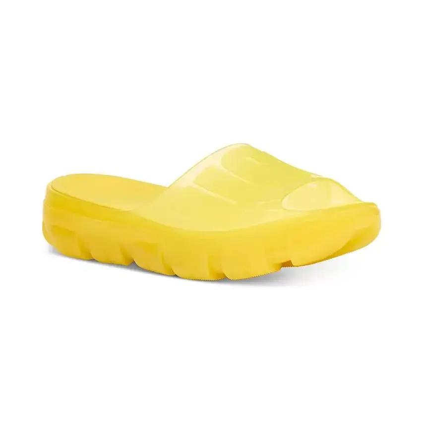 Ugg Women`s Jella Clear Slides Womens Shoes Yellow Size 11M - Yellow