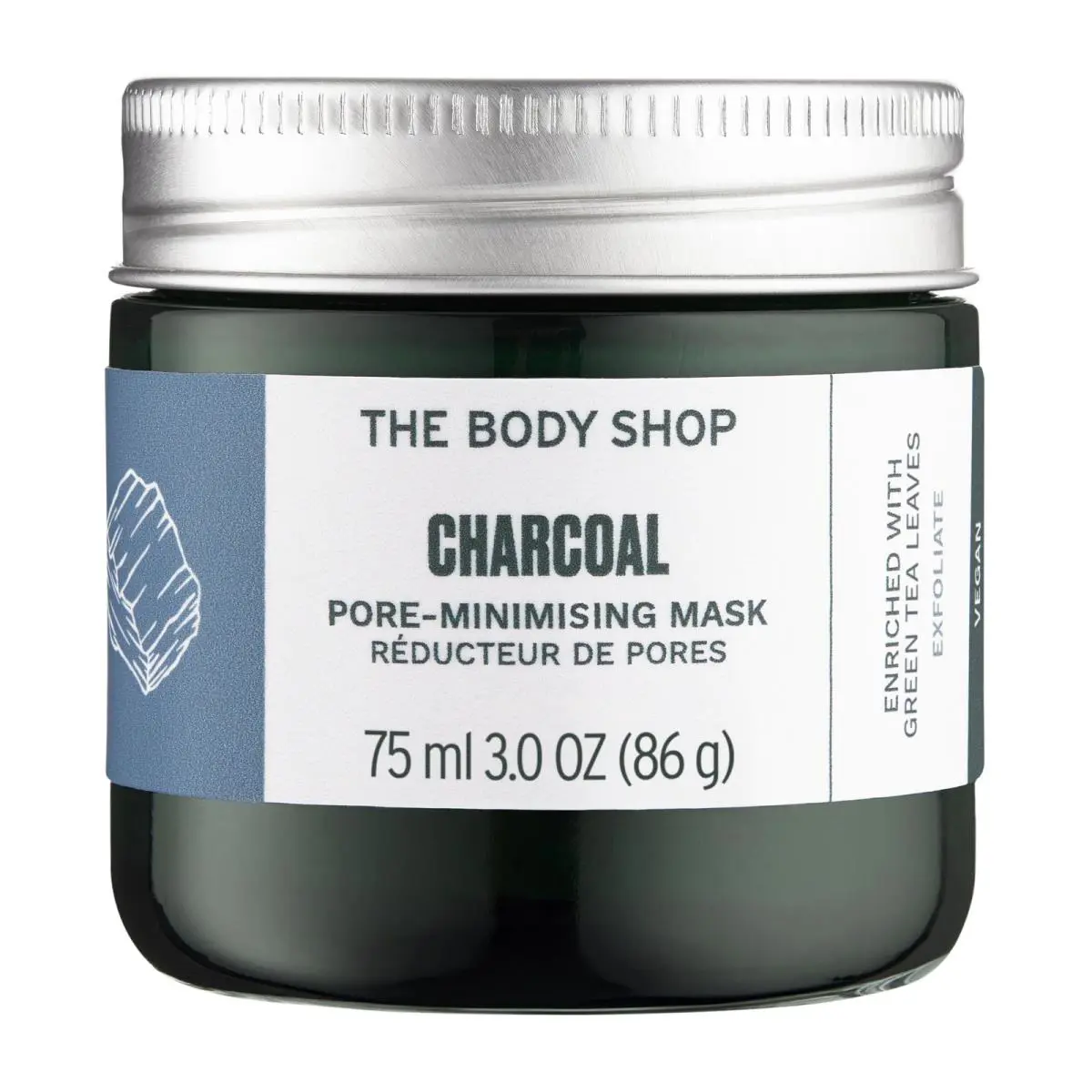 The Body Shop Himalayan Charcoal Purifying Glow Face Mask 3 Ounce Vegan