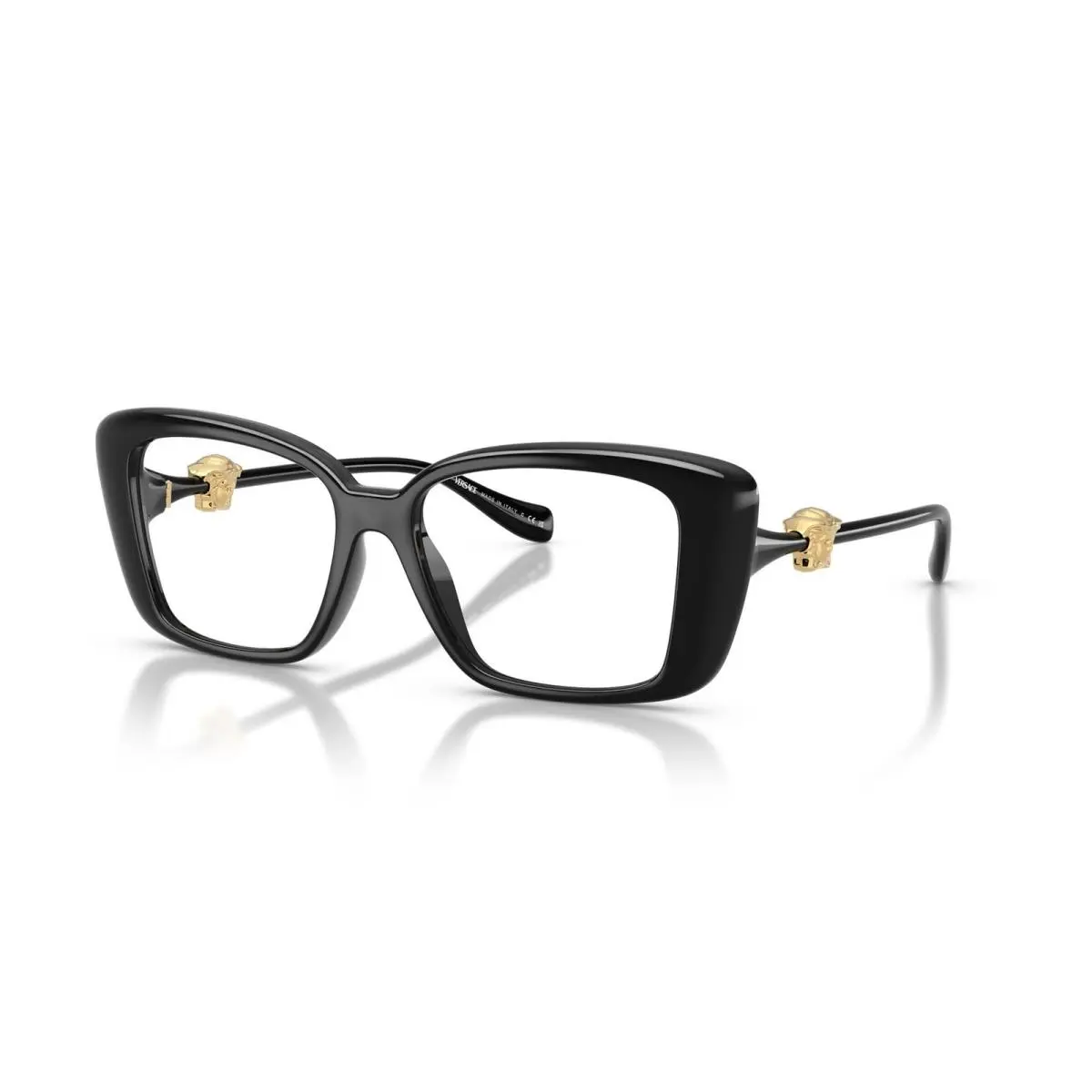 Versace VE3385U GB1 Eyeglasses 53mm Black / Clear Demo Lens