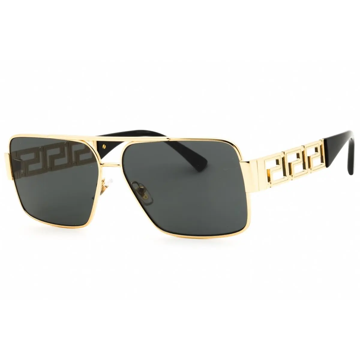 Versace VE2290 100287 Gold / Green 61mm Men`s Sunglasses