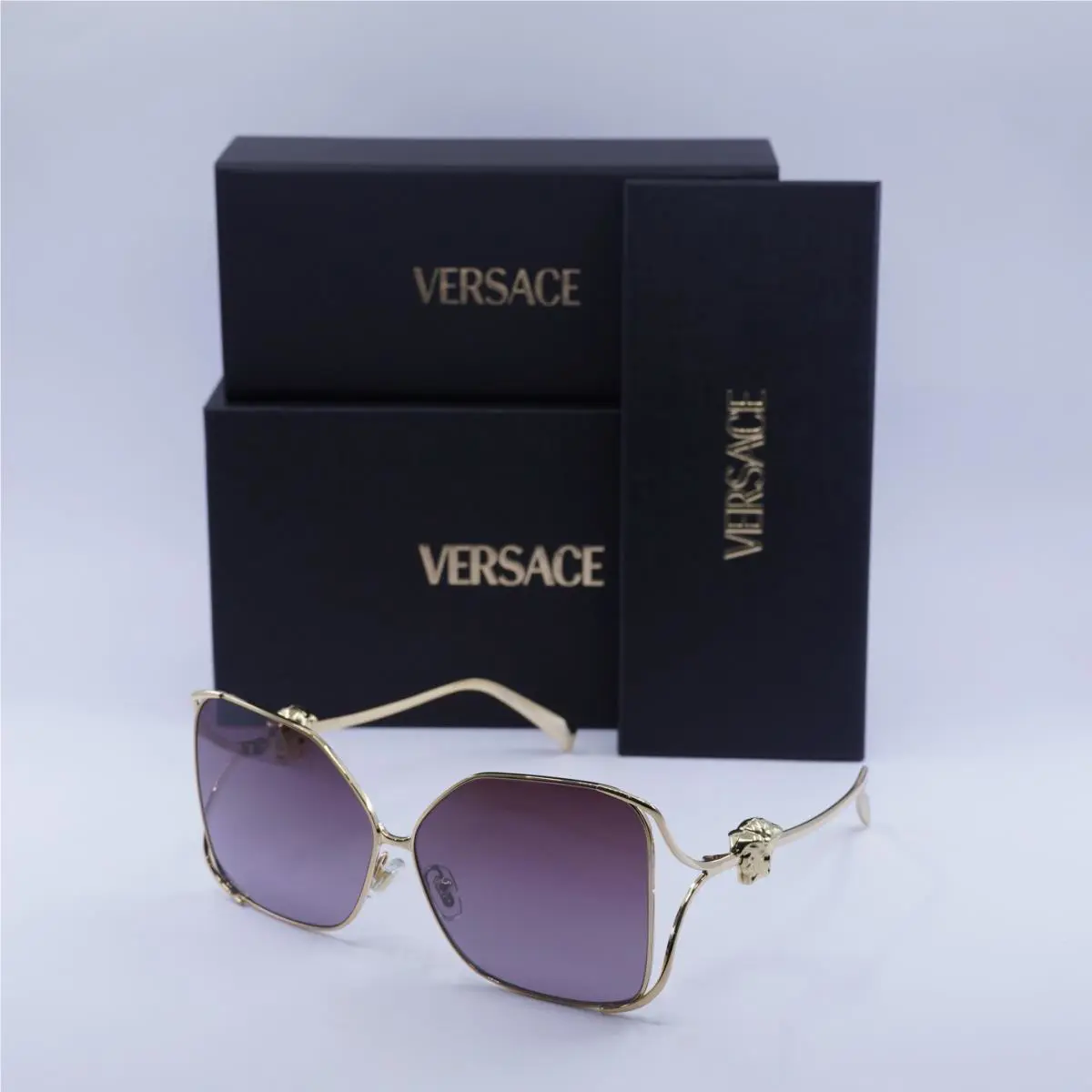 Versace VE2288 1002/6X Gold/violet Gradient Silver Mirror 62-11-130