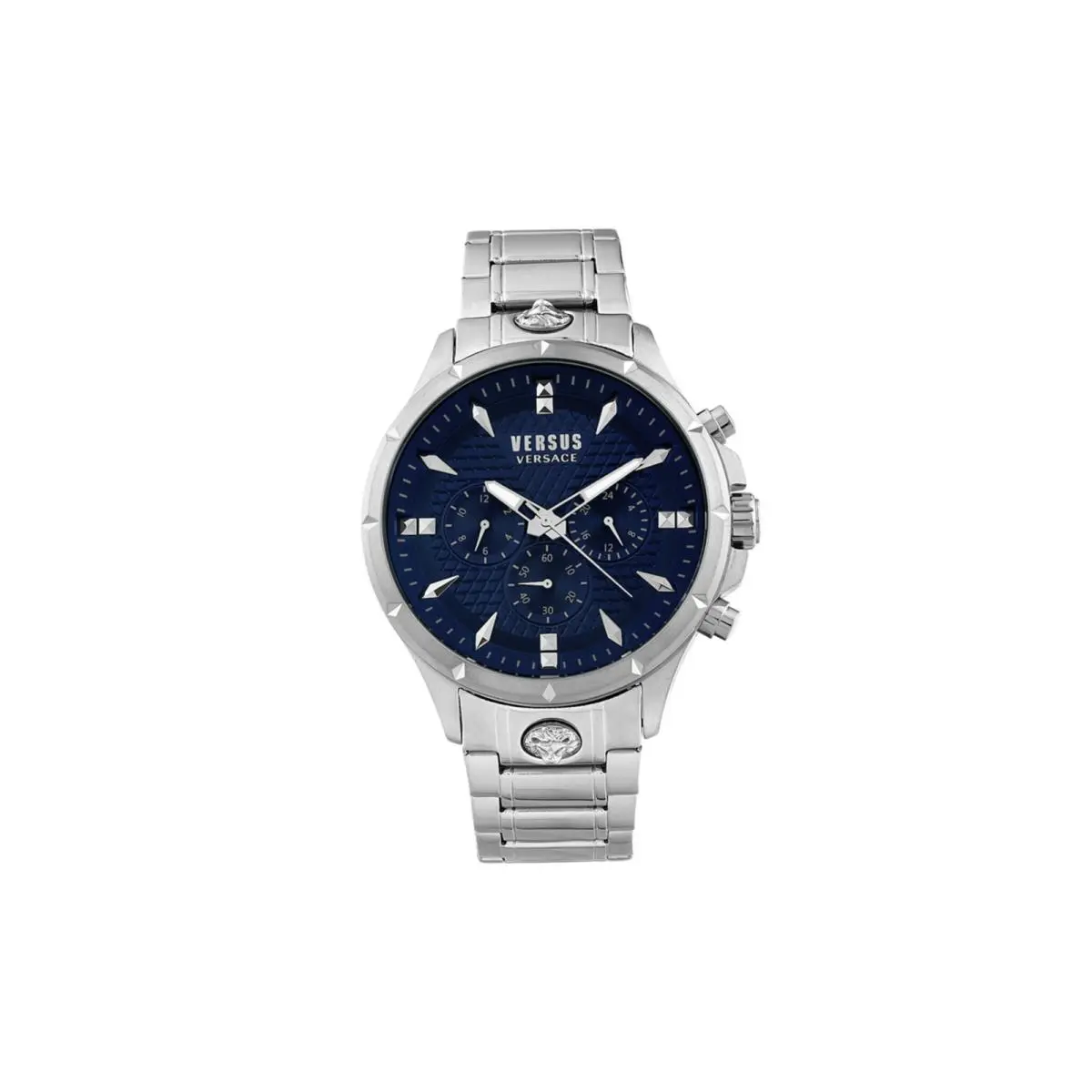 Versus  Mens Stainless Steel 45mm Bracelet Fashion Watch by Versace