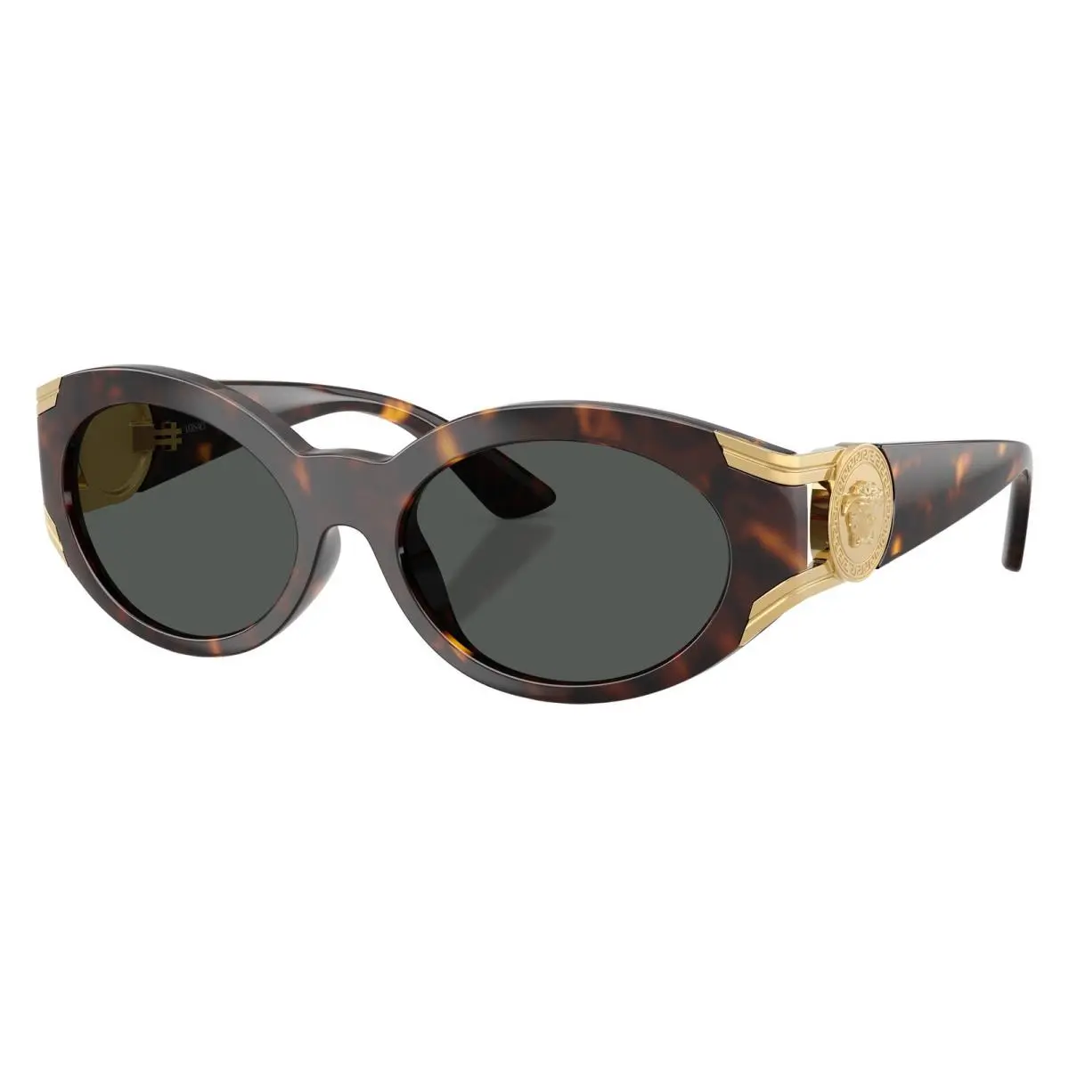 Versace Men`s 55mm Transparent Ochre Sunglasses VE4503U-55331T-55