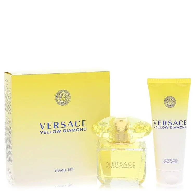 Versace Yellow Diamond Gift Set Oil -- For Women