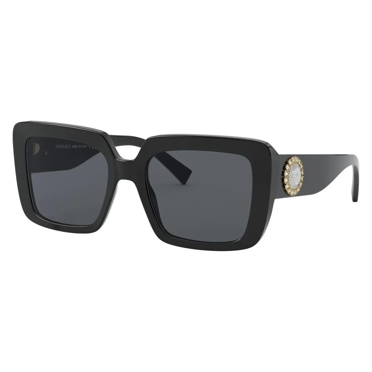 Versace Woman Sunglasses 0VE4384B GB1/87 54mm Black - Dark Grey Lens