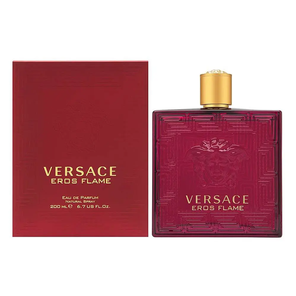 Versace Eros Flame Eau De Parfum Spray Cologne For Men 6.7 Oz