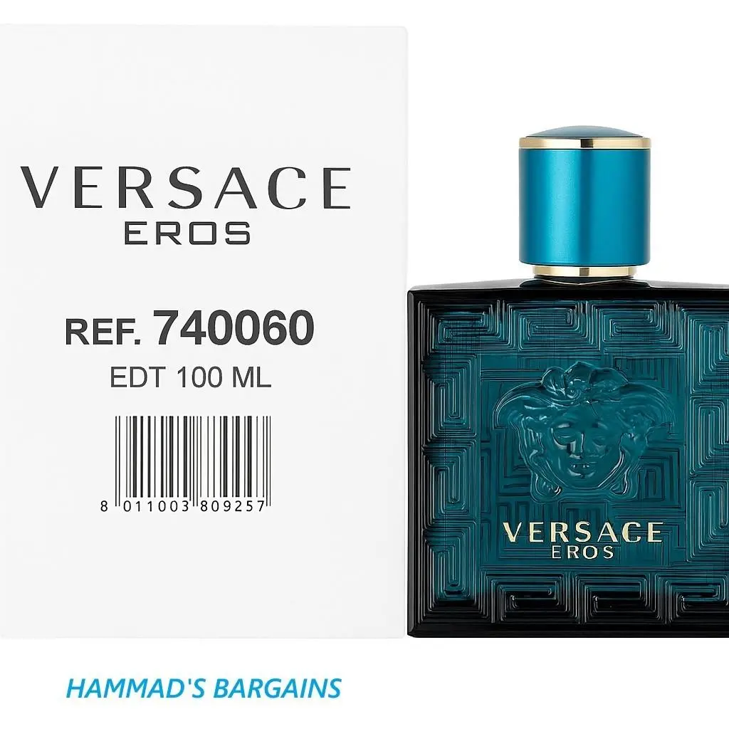 Versace Eros Edt 3.4 OZ / 100 ML For Men IN White Box