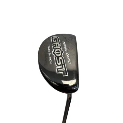 Lefty Taylormade Monte Carlo Ghost Tour Black Putter Single Bend 35