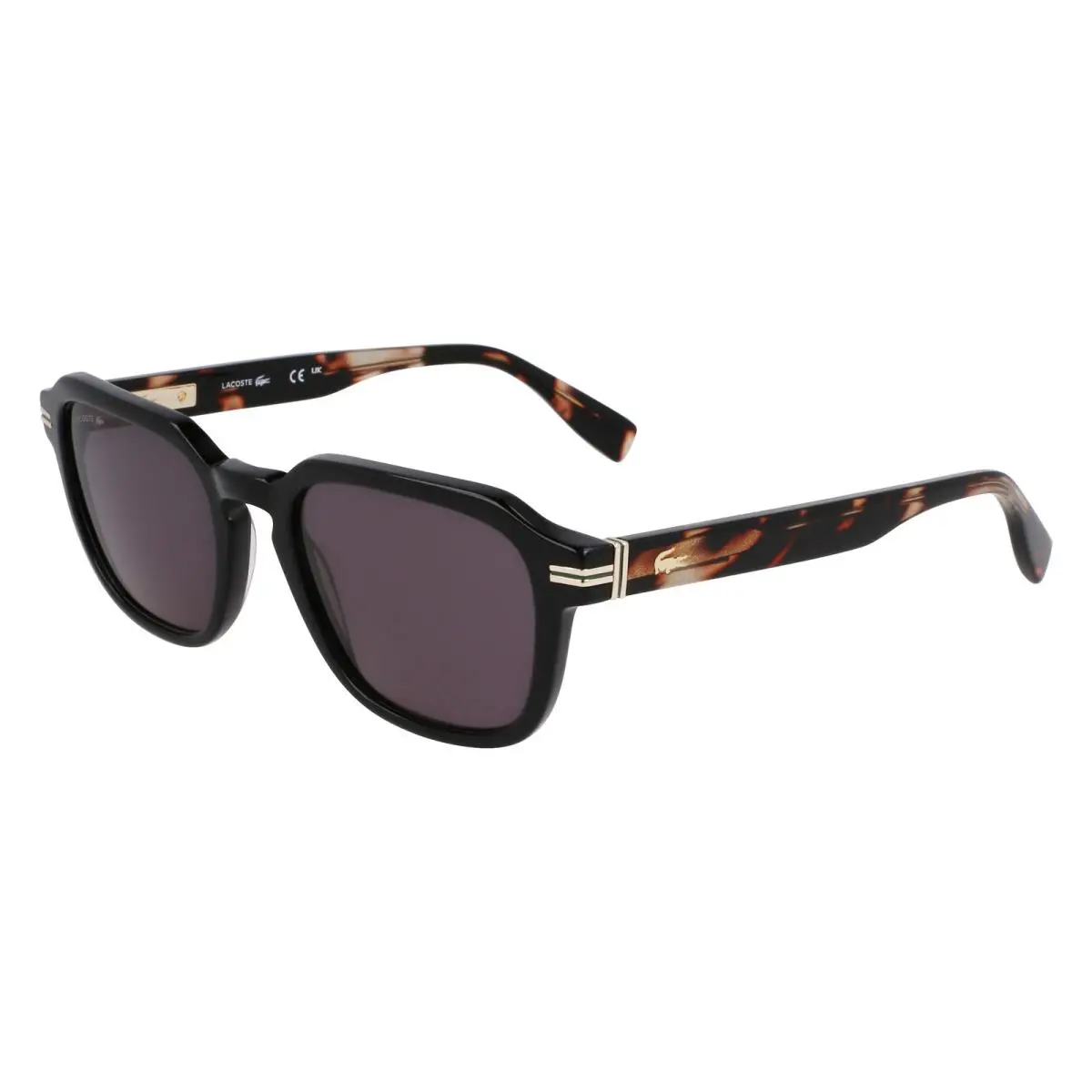 Lacoste L 6046 S Black Havana 006 Size 52 Sunglasses