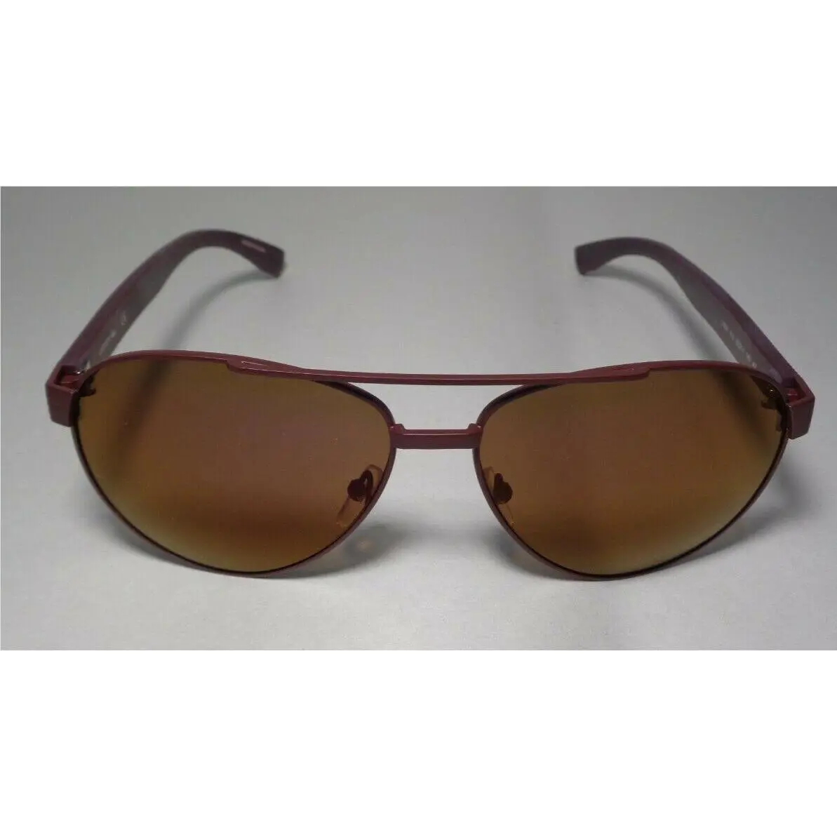 Lacoste L185S Red Matte Women`s Aviator Sunglasses | Fash Brands display picture 1