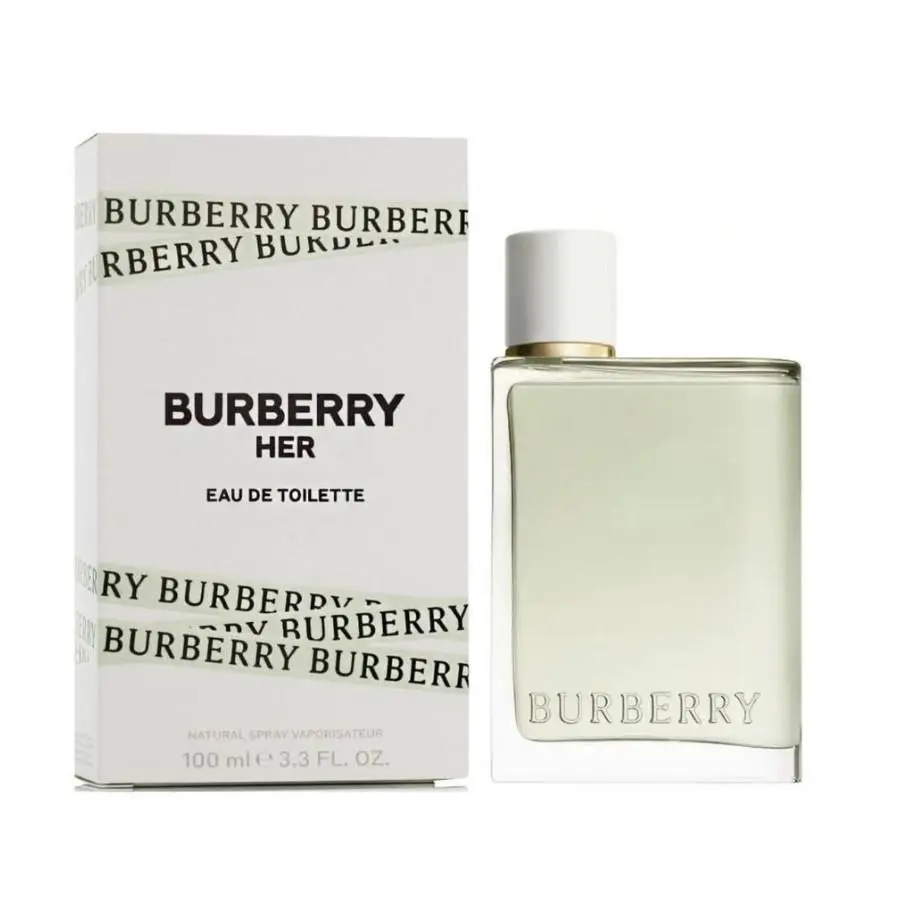 Burberry Her Eau de Toilette Spray For Womens Edt Perfume 3.3 oz 100 ml Box