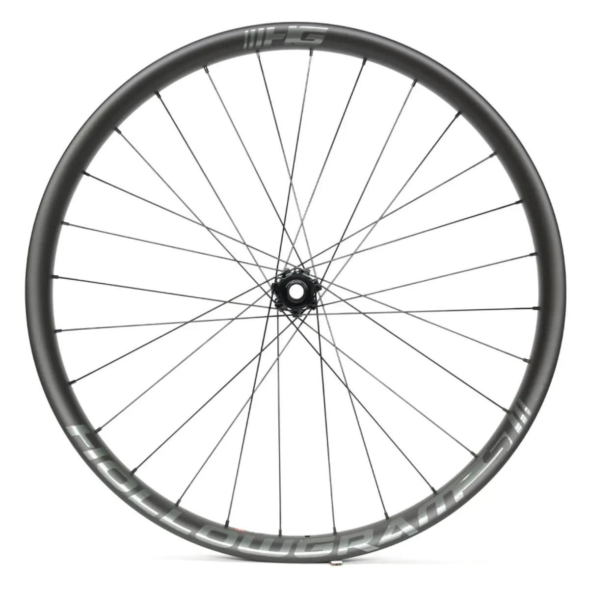 Cannondale Hollowgram 30 27.5 100mm x 15mm Carbon Front Wheel 28h Black/gray K8