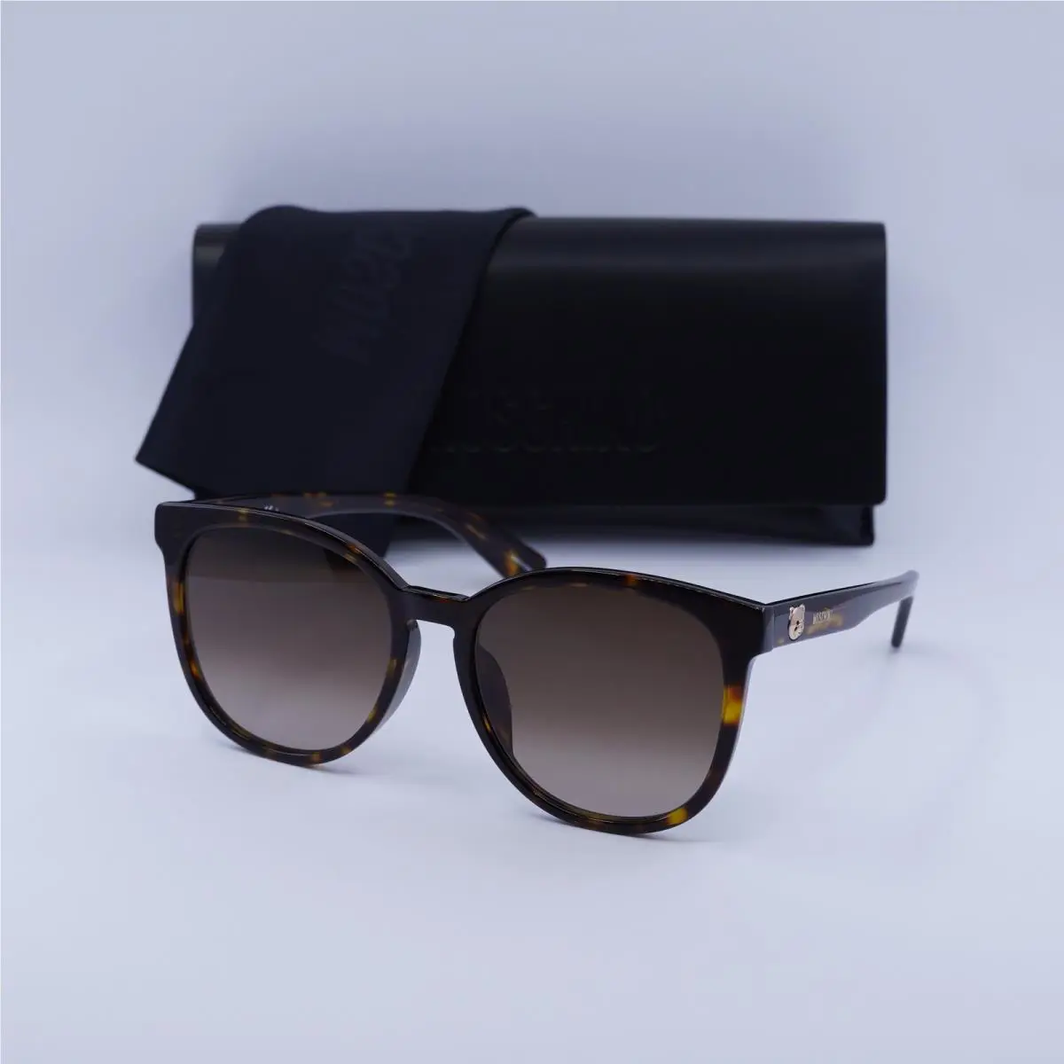 Moschino MOS074/F/S 0086 HA Dark Havana/brown Gradient 56-18-145 Sunglasses