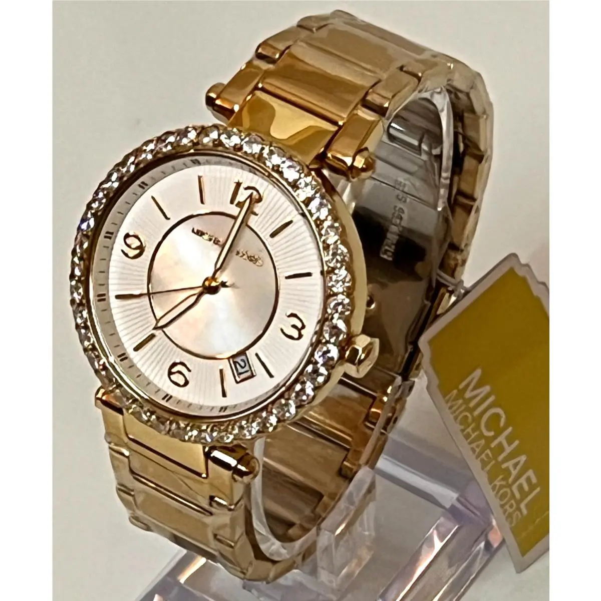 MK4693 Ladies Parker Lux Gold-tone S/steel Watch Gift Box by Michael Kors