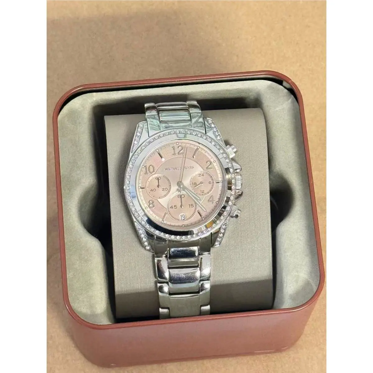 Michael Kors MK6761 Blair Chronograph Steel Watch