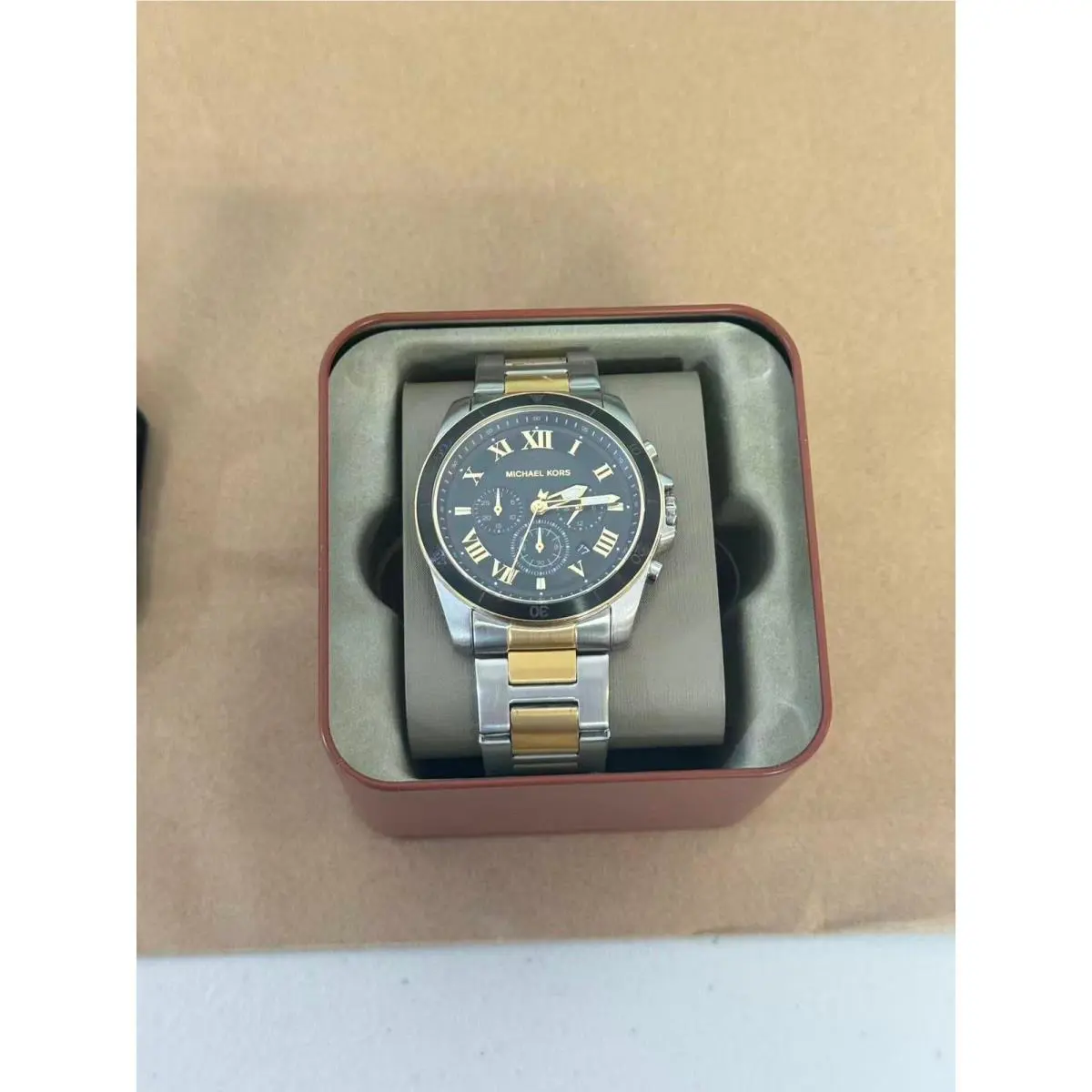 Michael Kors Alek MK8901 Two Tone Chronograph Men`s Watch