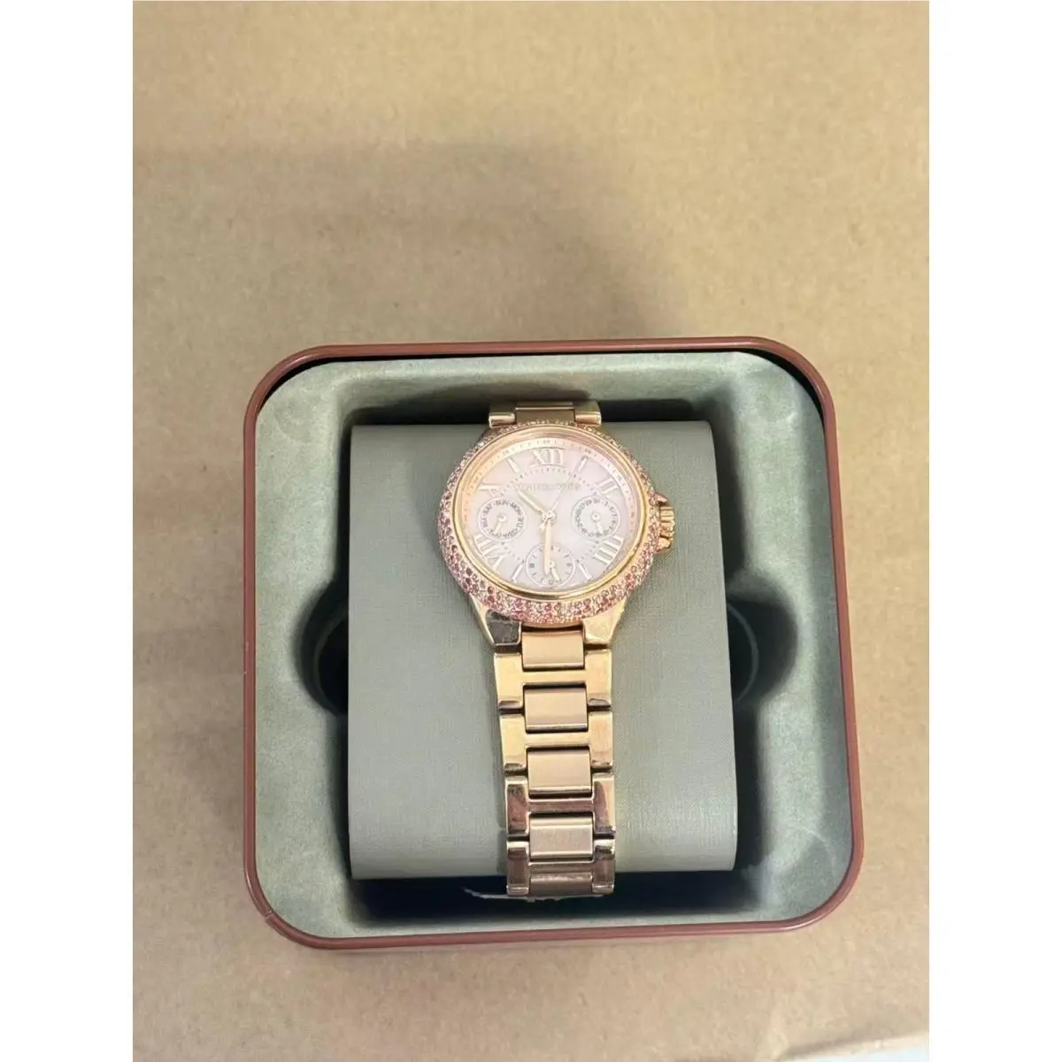 Michael Kors Camille MK7273 Multifunction Rose Gold Ladies Watch