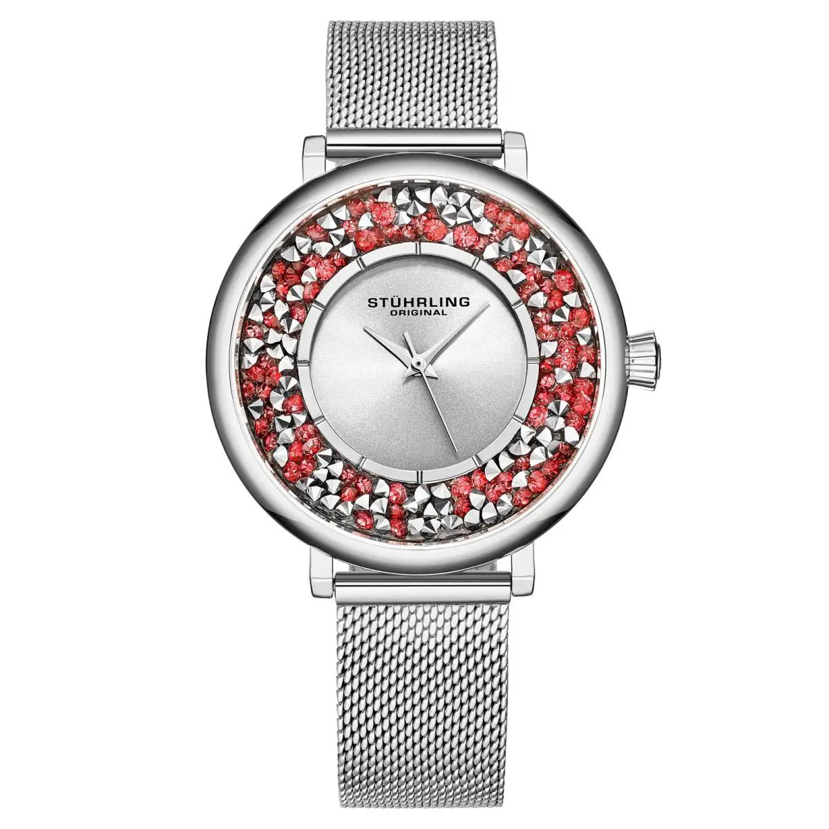 Stuhrling Symphony-793a.02 Silver Stainless Steel Silver Dial Wristwatch 793A.02