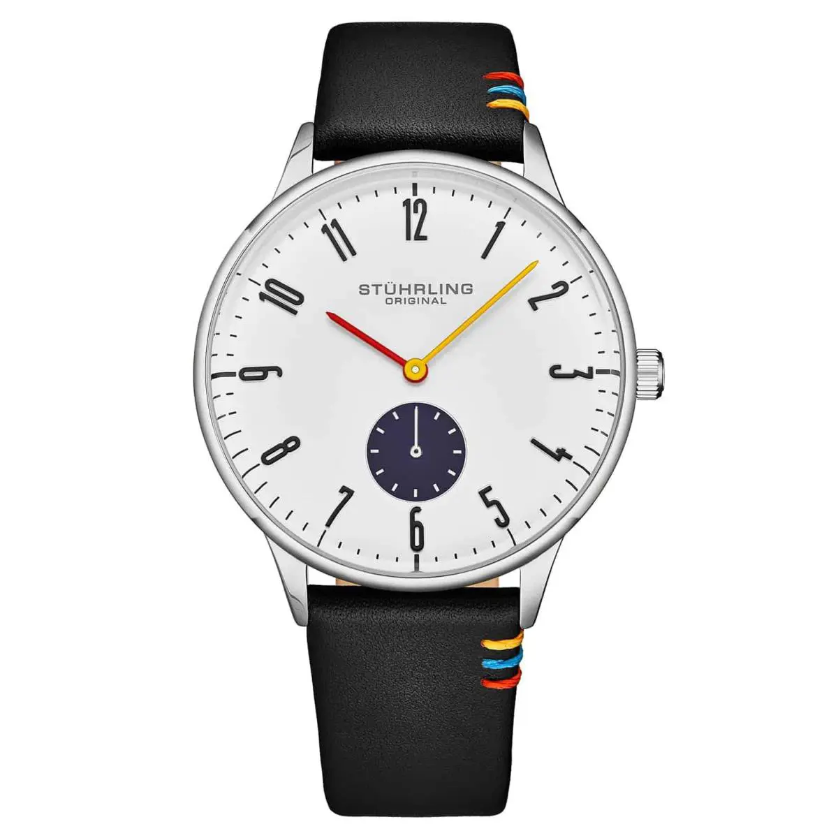 Stuhrling Romania Classic Navy/white White Dial Wristwatch 4026.3