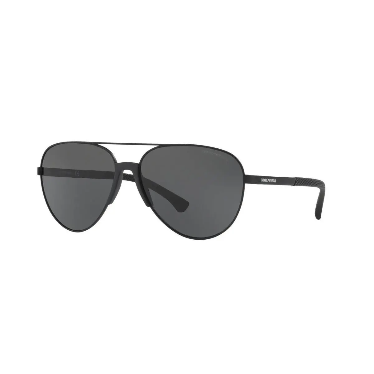 Emporio Armani Men`s EA2059 320387 61mm Sunglasses Matte Black/grey
