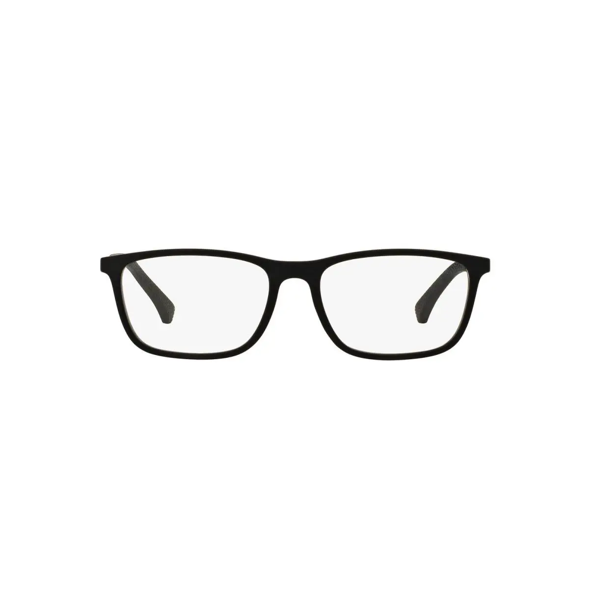 Emporio Armani EA3069 6189 Eyeglasses Men`s Matte Blue Full Rim Rectangle 53mm