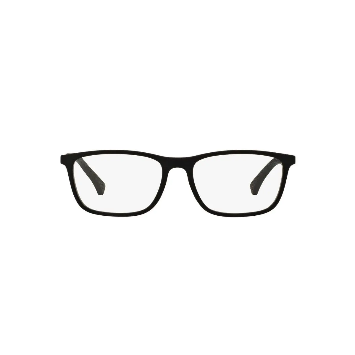 Emporio Armani Mens Ea3069 Sunglasses Rubber Black/demo Lens 55 Mm US