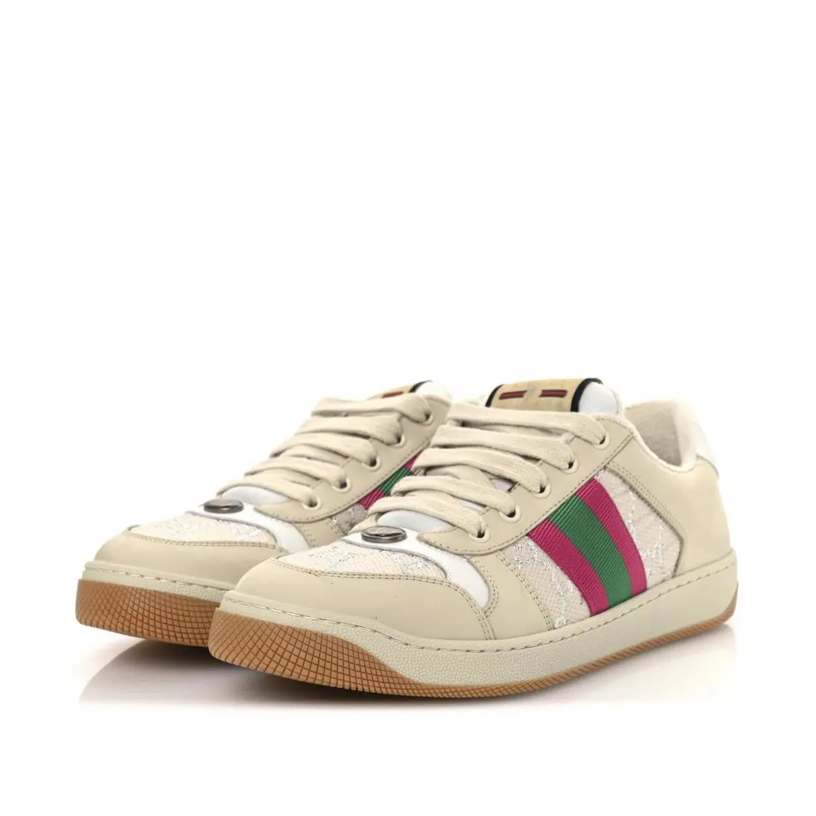 Gucci Screener GG Logo Sneaker Women’s Size US 11/EUR 41 - Multicolor, Manufacturer: Multi-Color