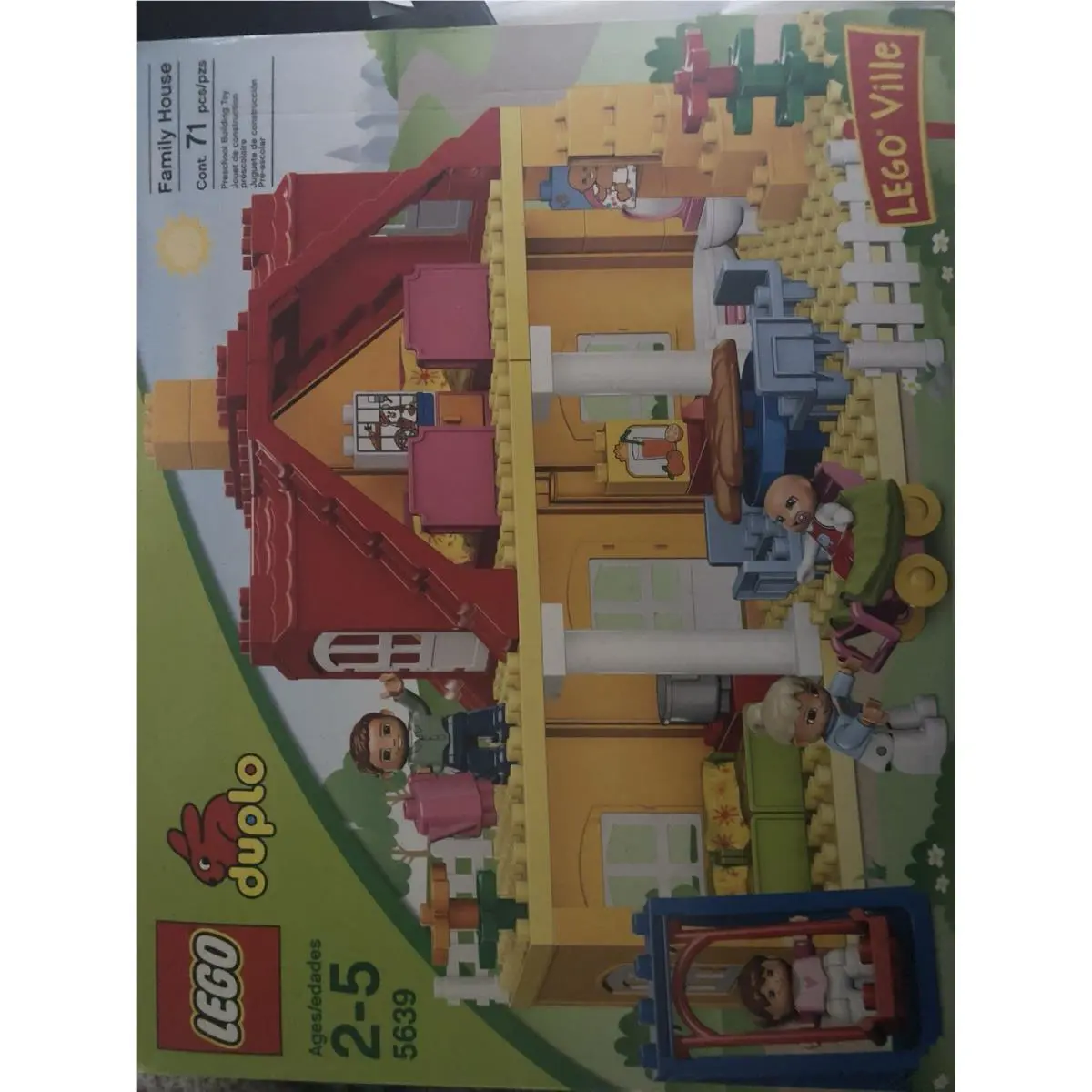 Lego Duplo 5639 Family House Rare Retired From 2009