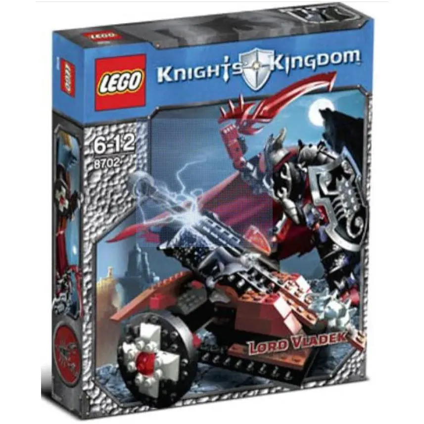 Lego 8702 Knights Kingdom Lord Vladek Retired Set Never Opened
