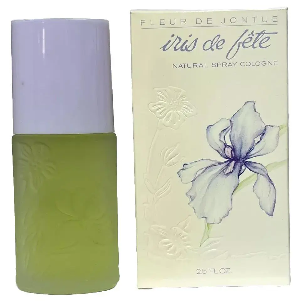 2 Bottles Fleur de Jontue Iris de Fete 2.5 oz Natural Spray Cologne by Revlon