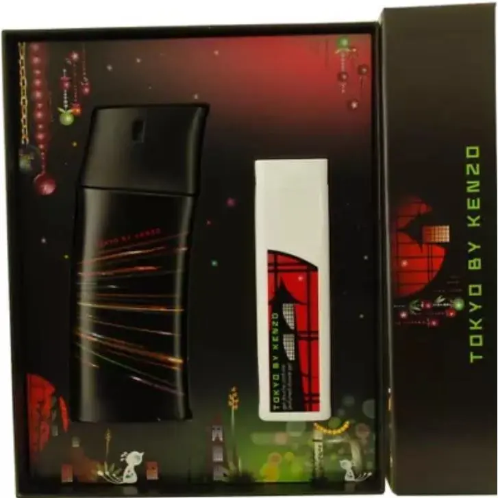 Kenzo Tokyo 2pc Gift Set Men 3.4 oz Edt Spray Shower Gel
