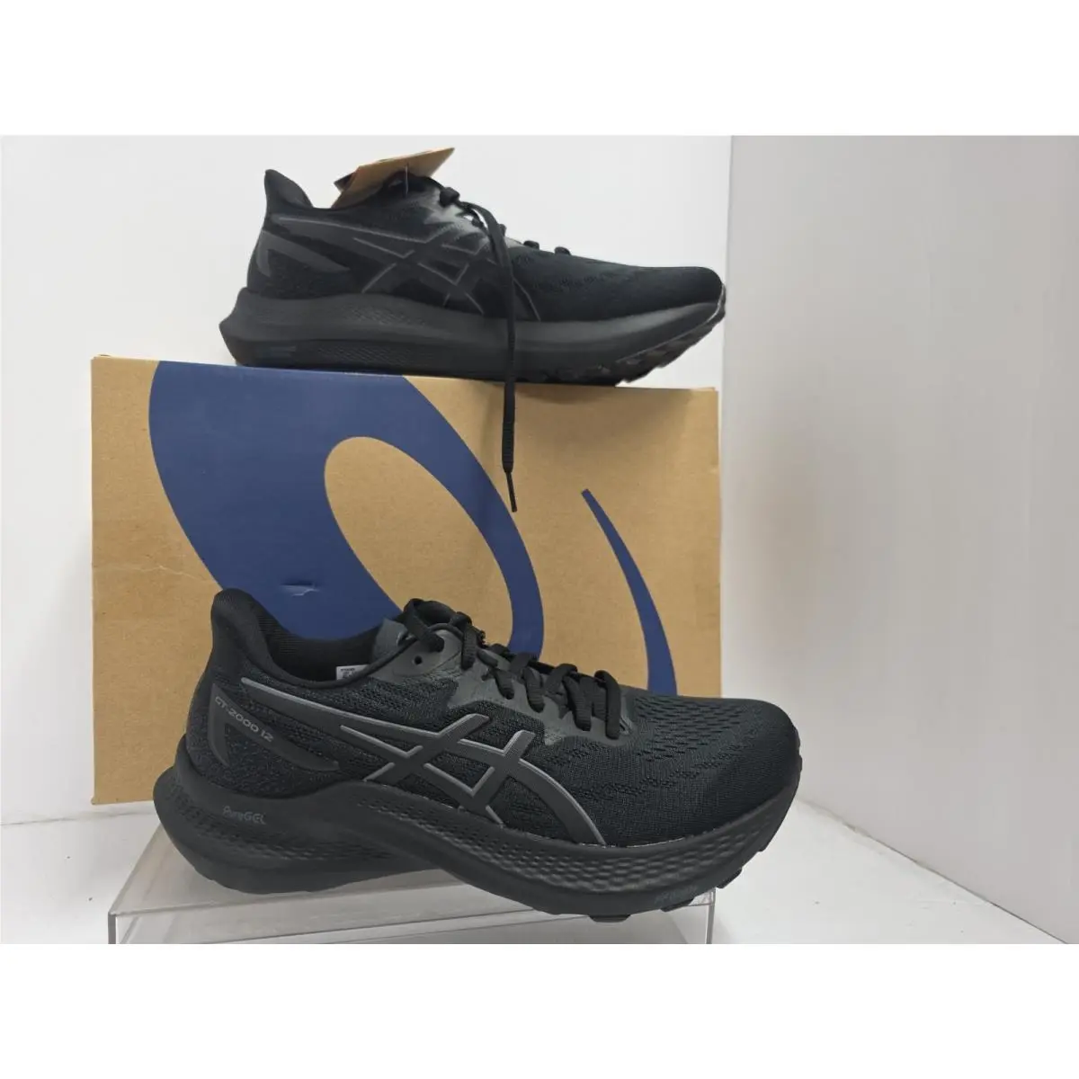Asics shoes - ASICS GT-1000 11 - 1012B197-001 - black/white 0