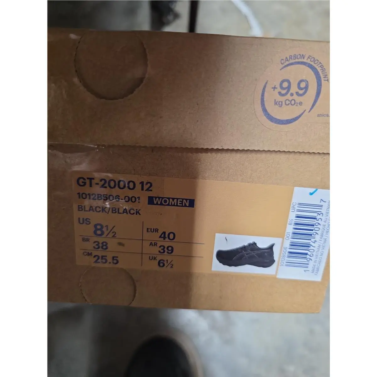 Asics shoes - ASICS GT-1000 11 - 1012B197-001 - black/white 4