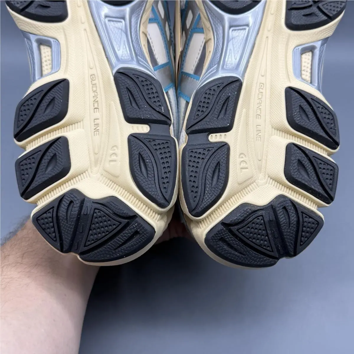 Asics shoes - ASICS Gel-NYC 2055 - 1203A542-106 - Cream/Blue Teal (UPC: 0197298913072) 8