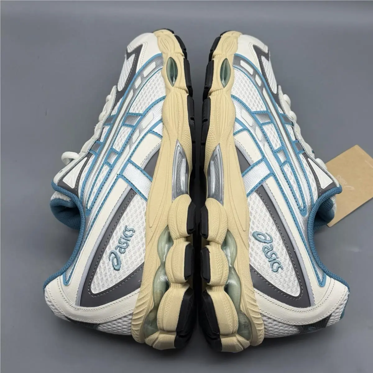 Asics shoes - ASICS Gel-NYC 2055 - 1203A542-106 - Cream/Blue Teal (UPC: 0197298913072) 4