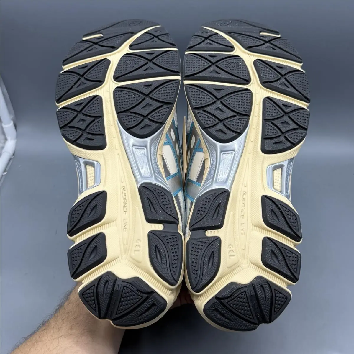 Asics shoes - ASICS Gel-NYC 2055 - 1203A542-106 - Cream/Blue Teal (UPC: 0197298913072) 6