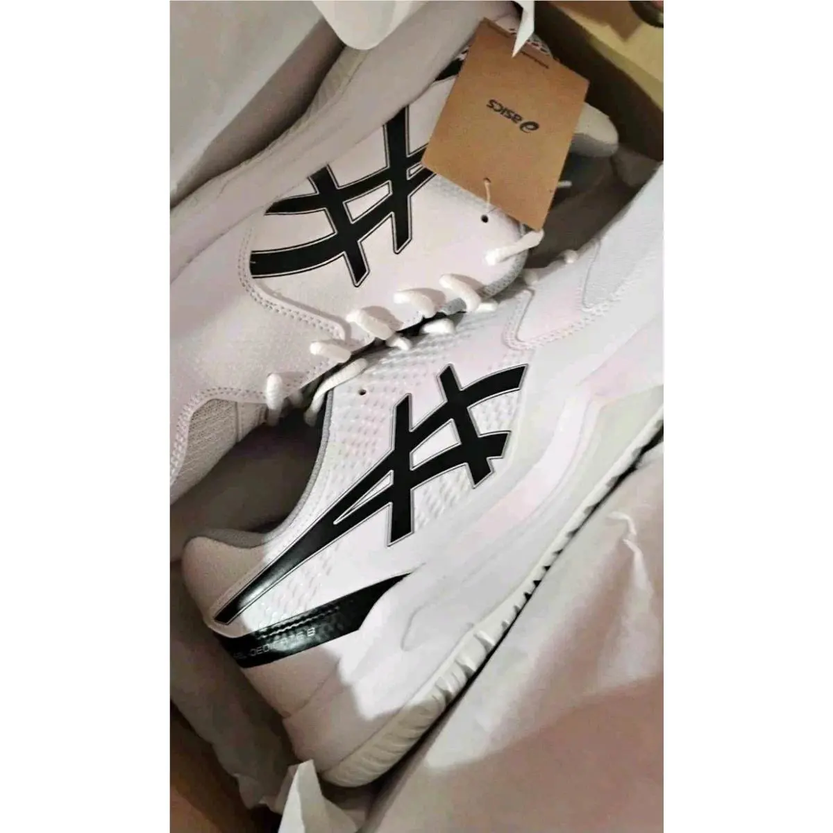 Asics shoes - ASICS GEL-Dedicate 8 - White/Black 0
