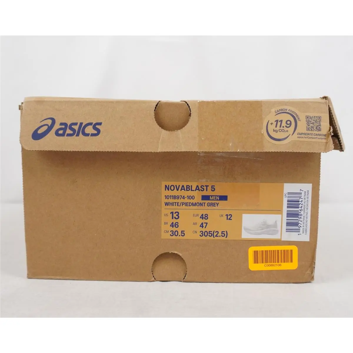 Asics shoes - 1011B974100 - 1011B974-100 - White (UPC: 197298642477) 6