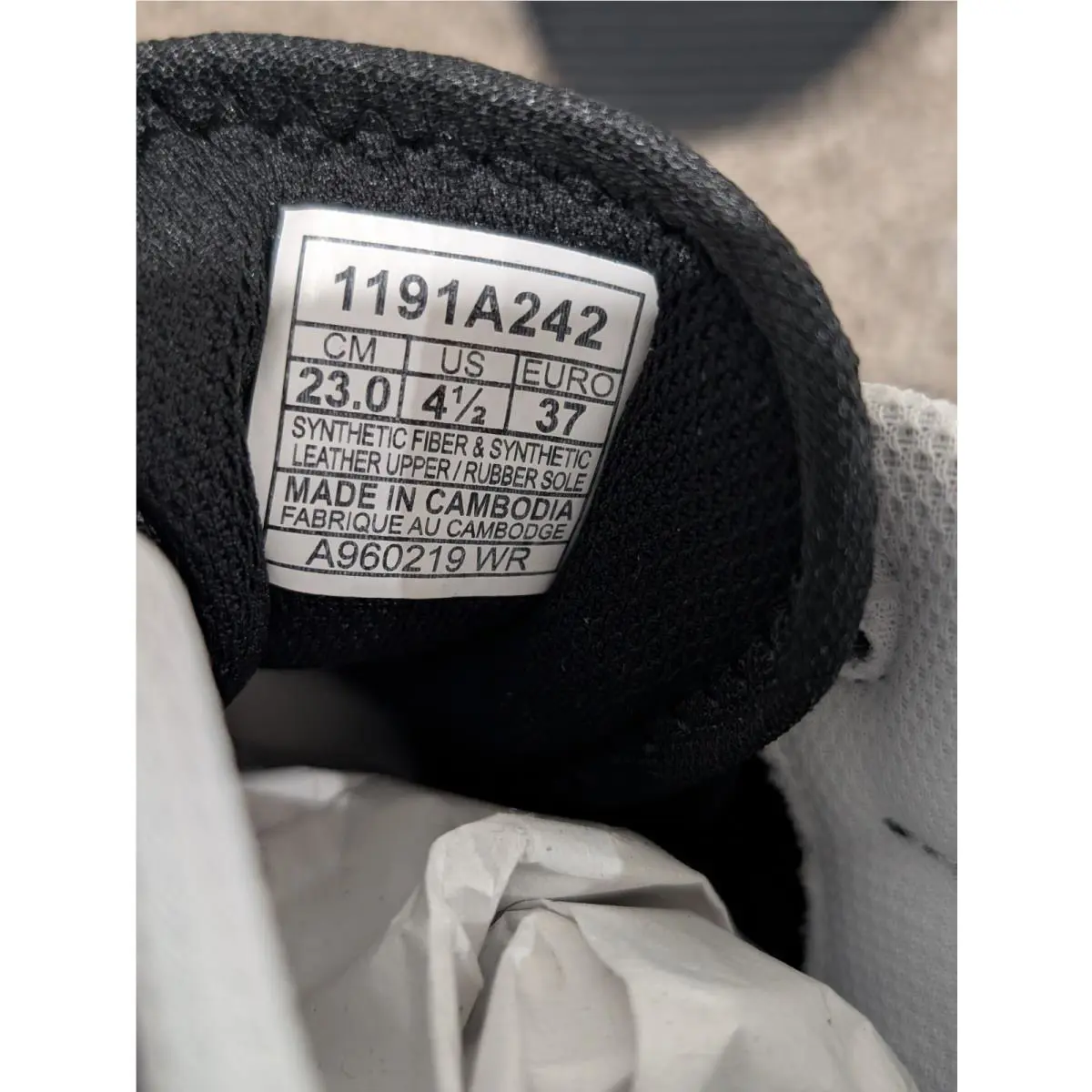 Asics shoes - Asics Tiger	Gelsaga Sou - Sou - 1191A242-001 - Black 5