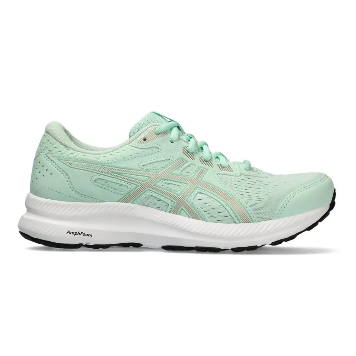 Asics Gel-contend 8 Women s Running Shoes Mint Tint/champagne Size 6.5 - Ivory