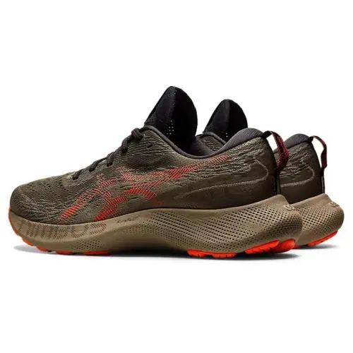 Asics Men`s Gel-nimbus Lite 3 Running Shoes 12 Mantle Green/cherry Tomato