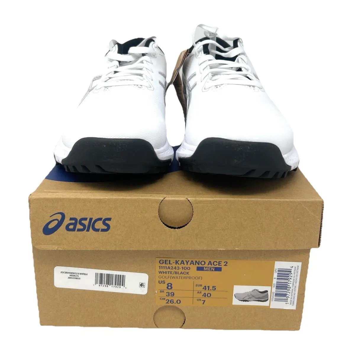 Asics shoes - 1111A243-100 - 1111A243-101 - White/Blue 5