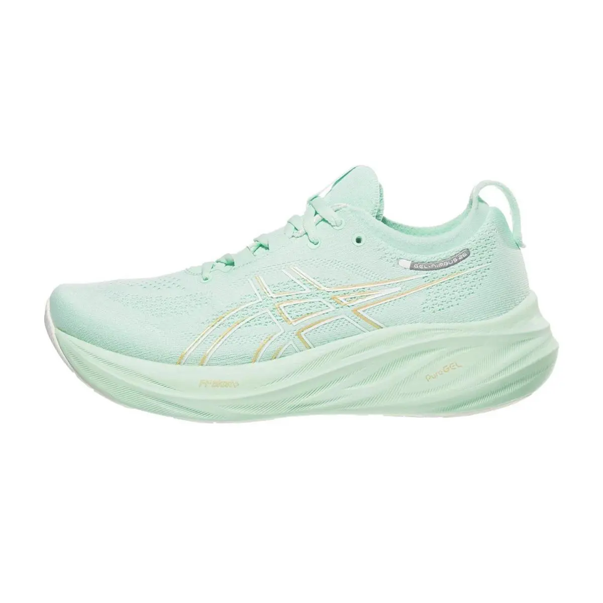 Asics Women’s Gel-nimbus 26 Running Shoes - 1011B601-300 US Size 5.5 Mint Tint
