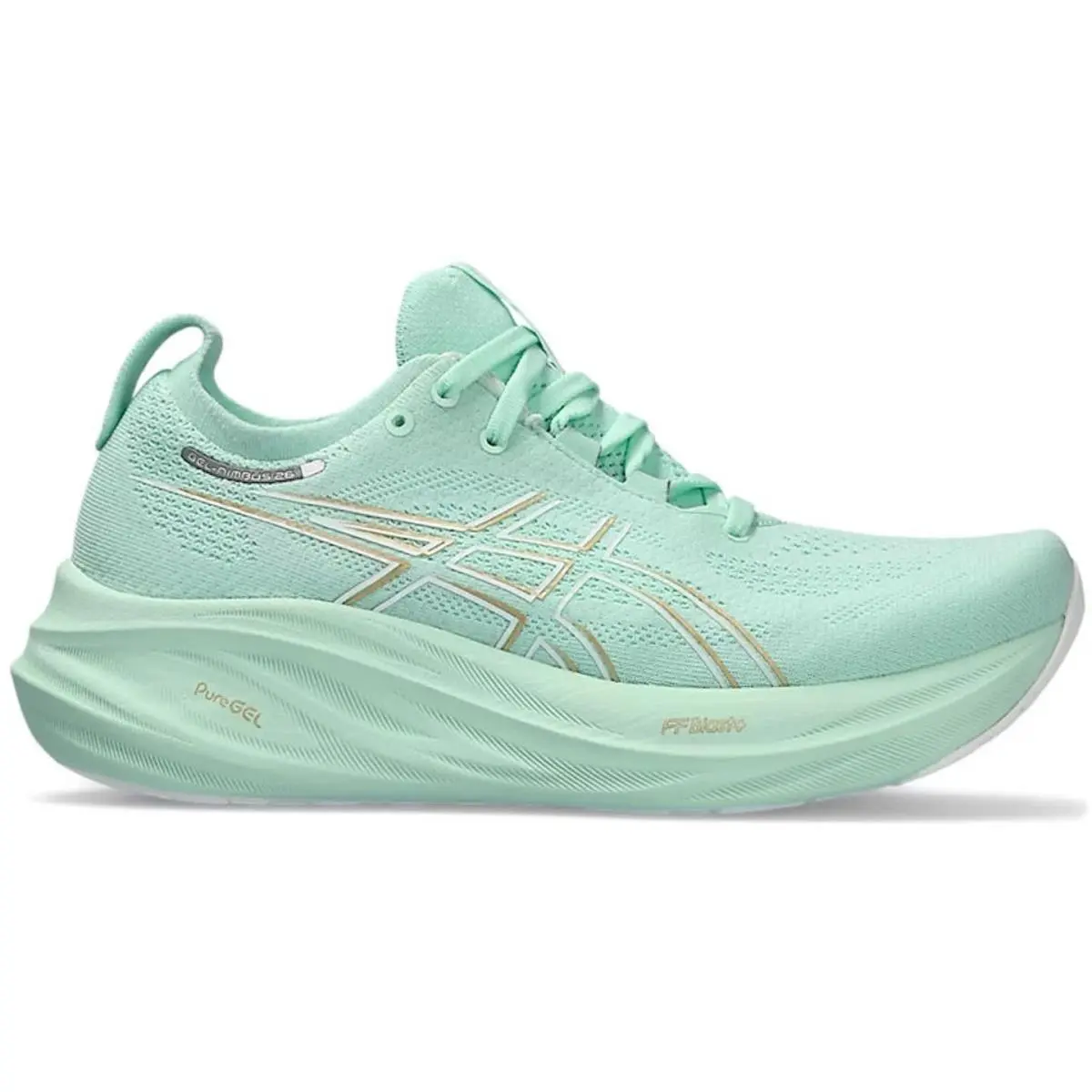 Asics shoes - ASICS Wmns Gel Nimbus 26 - 1012B601-300 - Mint Tint/Pale Mint 6
