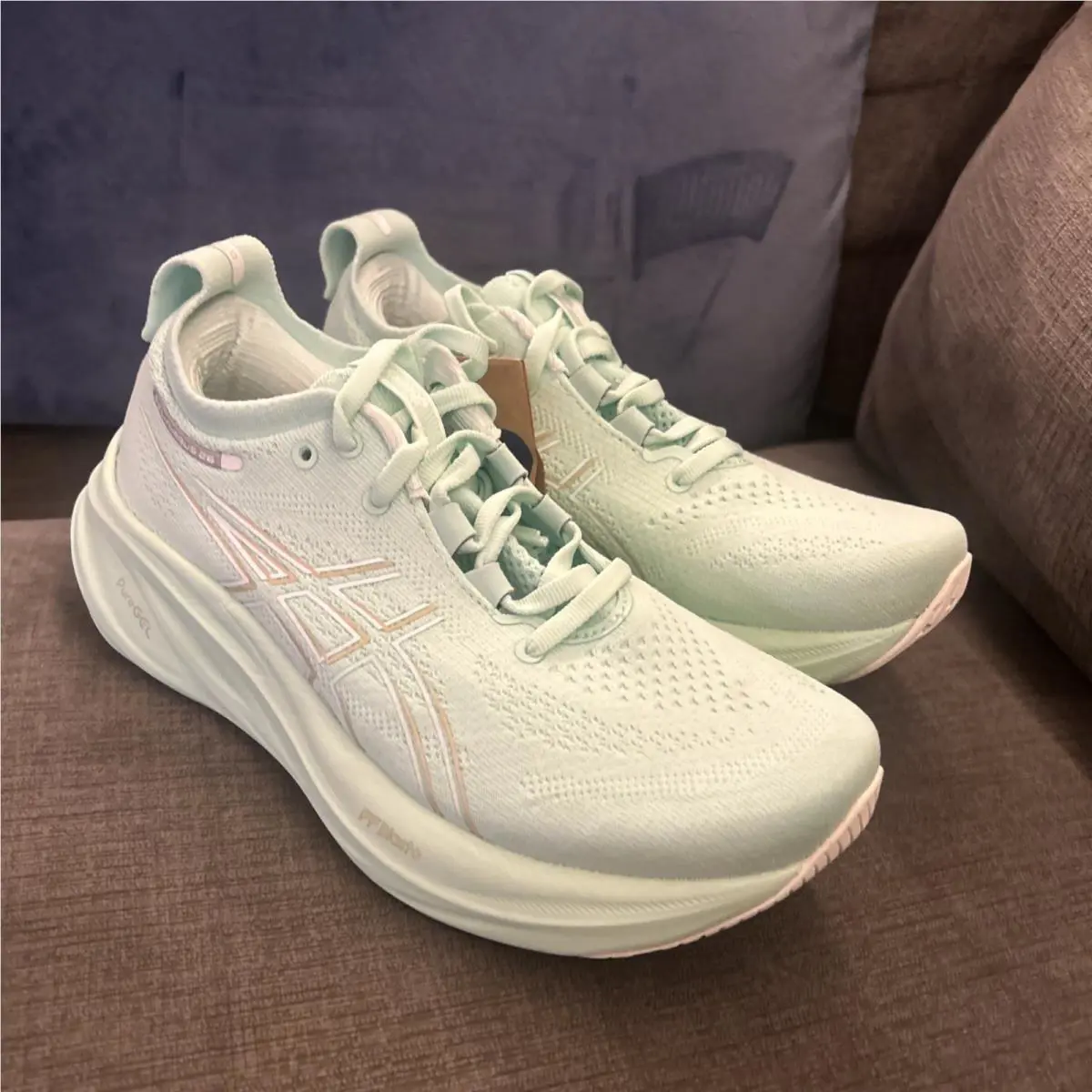 Asics shoes - ASICS GEL-Nimbus 26 - 1012B601-300 - Green (UPC: 0197298169998) 8